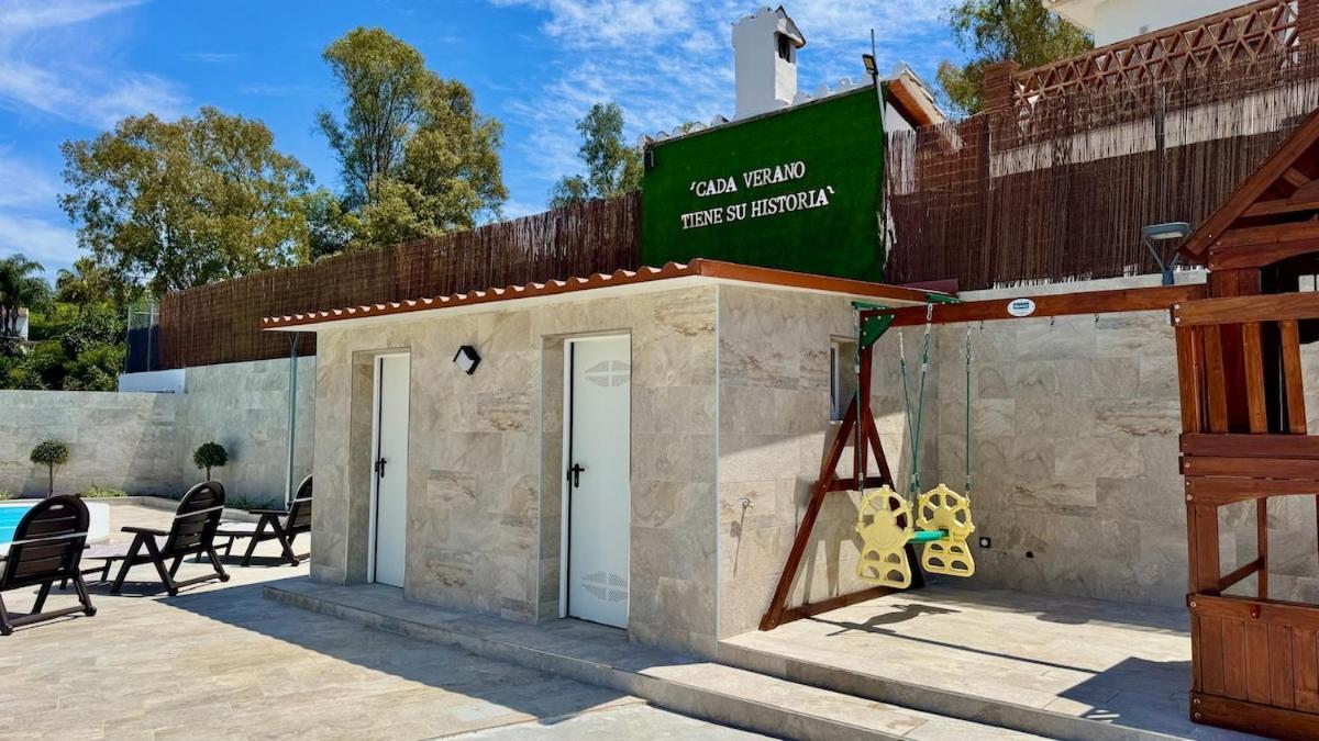 Casa Rural De Diseno Con Piscina Y Barbacoa Málaga Extérieur photo