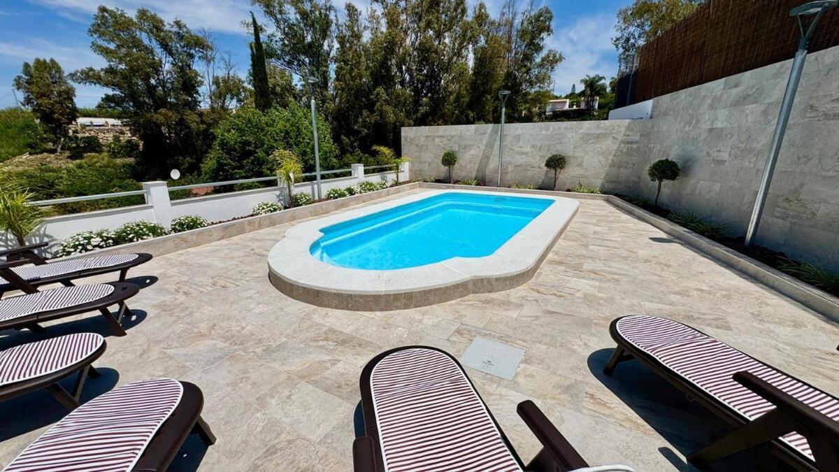 Casa Rural De Diseno Con Piscina Y Barbacoa Málaga Extérieur photo